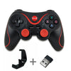 Wireless Android Gamepad T3 X3 Wireless Joystick Game Controller bluetooth BT3.0 Joystick For Mobile Phone Tablet TV Box Holder