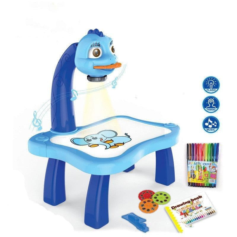 Children Smart Projector Painting Drawing Projector Table Desk Toy - CyberMarkt