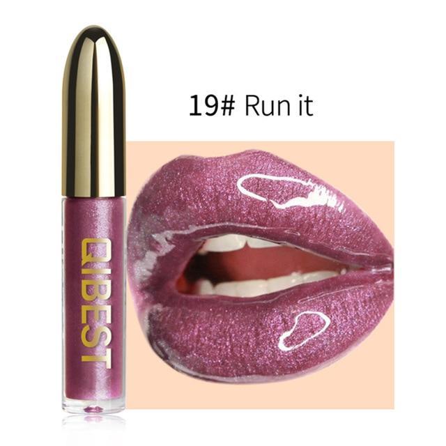 Lips Makeup Gloss Magic Lipstick Glitter Lip Black Purple Blue Gold Long Lasting Make Up Waterproof Metallic Liquid Lipsticks