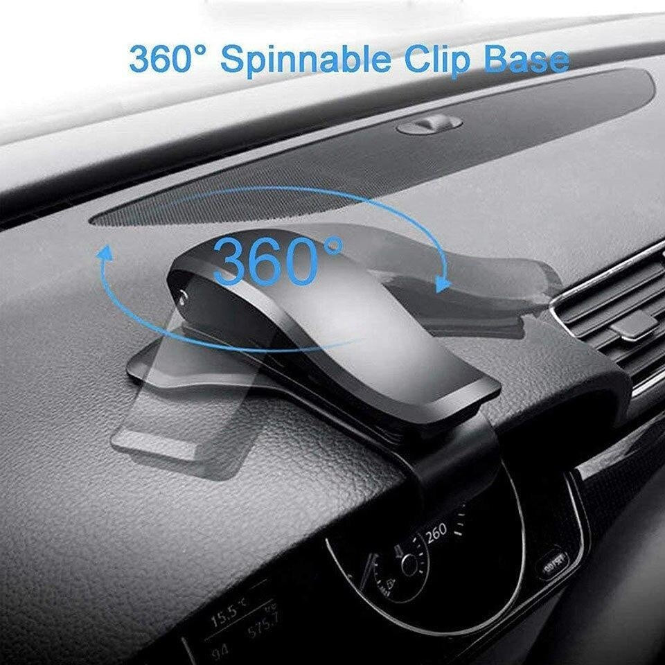 Car Phone Mobile Holder Dashboard Bracket for iPhone 11 Pro XR Huawei Universal 360 Mount Stand Holder for Cell Phone in Car GPS - CyberMarkt
