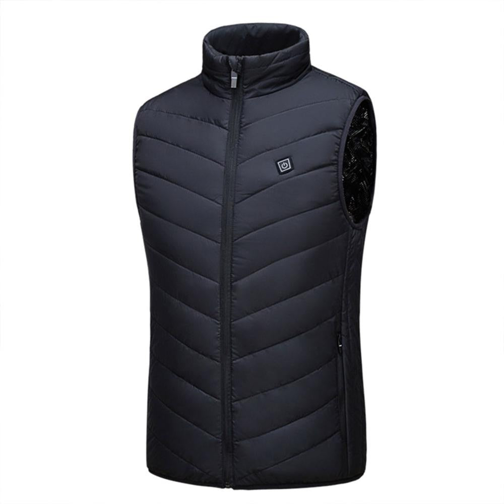 Heating Vest Washable Usb Charging Heating Warm Vest  Control Temperature Outdoor Camping Hiking Golf (without battery) - CyberMarkt