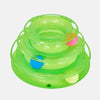 Load image into Gallery viewer, Three Levels Pet Cat Toy Tower Tracks Disc Cat Intelligence Amusement Triple Disc Cat Toys Ball Training Amusement  Cat Tower