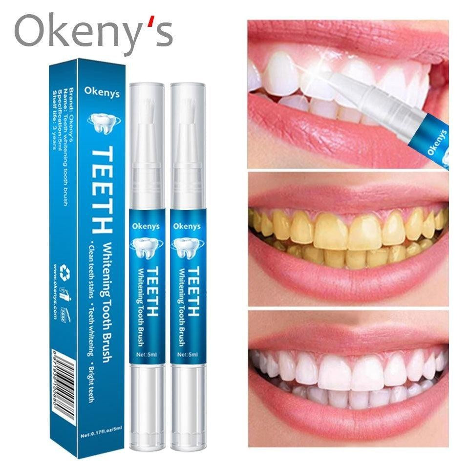 5ml 3D White Teeth Whitening Pen Tooth Gel Whitener Bleach Remove Stains Oral Hygiene Instant Smile Pro Nano Teeth Whitening Kit - CyberMarkt