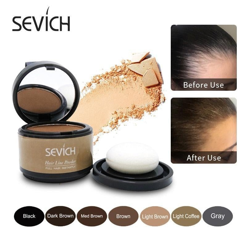Sevich Hair Building Fibers Hairline Modified Repair Hair Loss Shadow Trimming Powder Makeup Hair Concealer Natural Cover Beauty