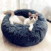 Load image into Gallery viewer, Round Cat Bed House Soft Long Plush Best Pet Dog Bed For Dogs Basket Pet Products Cushion Cat Pet Bed Mat Cat House Animals Sofa