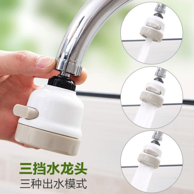 Kitchen Faucet Kitchen Moveable Flexible Tap Head Shower Diffuser Rotatable - CyberMarkt