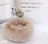 Load image into Gallery viewer, Round Cat Bed House Soft Long Plush Best Pet Dog Bed For Dogs Basket Pet Products Cushion Cat Pet Bed Mat Cat House Animals Sofa