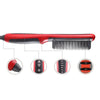Hair Straightener Durable Electric Straight Hair Comb Brush LCD Heated Ceramic Hair Straightening Brush EU Plug