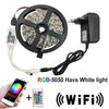 Load image into Gallery viewer, 5m 10m 15m WiFi LED Strip Light RGB Waterproof SMD 5050 2835 DC12V rgb String Diode Flexible Ribbon WiFi Contoller+Adapter plug