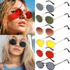 Load image into Gallery viewer, New Fashion Vintage Retro Oval Sunglasses Ellipse Metal Frame Glasses Trendy Fashion Shades Glasses Women/Men Anti-UV - CyberMarkt