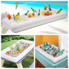 Load image into Gallery viewer, Inflatable Summer Water Party Air Mattress Ice Bucket Serving/Salad Bar Tray Food Drink Holder