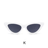New Women Fashion Cat Eye Shades Sunglasses Integrated UV Candy Colored Glasses Radiation protection Glasses Women Accessories - CyberMarkt
