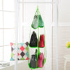6 Pocket Hanging Handbag Organizer for Wardrobe Closet Transparent Storage Bag Door Wall Clear Sundry Shoe Bag with Hanger Pouch - CyberMarkt