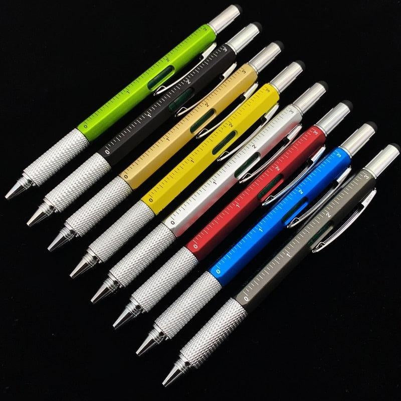 8 color novel Multifunctional Screwdriver Ballpoint Pen Touch Screen plasti Gift Tool School office supplie stationery pens - CyberMarkt