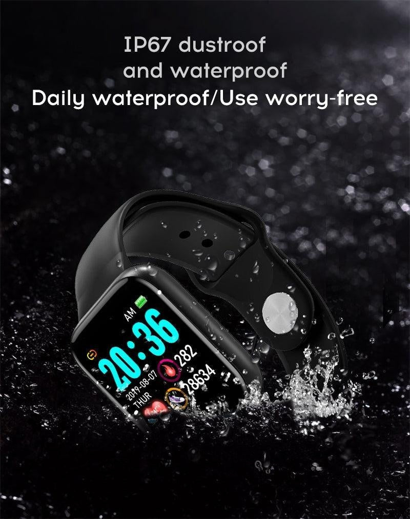 PK B57 Smart Watch Y68 Fitness Bracelet activity tracker heart rate monitor blood pressure Bluetooth SmartWatch for ios Android