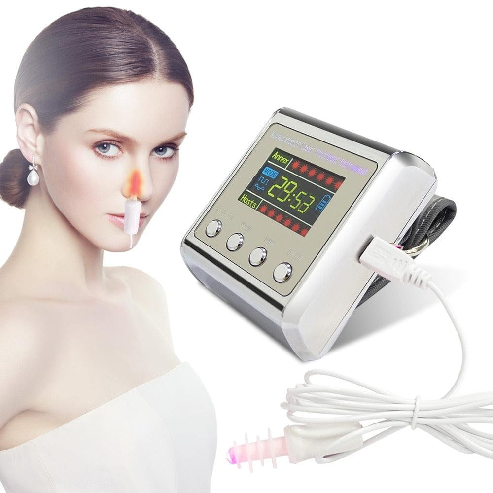 650nm Laser Therapy Wrist Low Frequency Diabetes Hypertension Cholesterol Treatment Diode LLLT Watch Laser Therapy Machine
