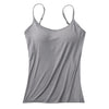 Load image into Gallery viewer, Women&#39;s Camisole Tops with Built In Bra Neck Vest Padded Slim Fit Tank Tops Sexy Shirts Feminino Casual
