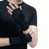 WorthWhile 1 Pair Arthritis Compression Gloves for Women Men Joint Pain Relief Half Finger Brace Therapy Wrist Support Anti-slip - CyberMarkt