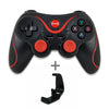 Wireless Android Gamepad T3 X3 Wireless Joystick Game Controller bluetooth BT3.0 Joystick For Mobile Phone Tablet TV Box Holder