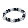 Fashion Shiny Colorful Bangle Rhinestone Faux Pearl Charm Bracelets for Women Wedding Jewelry Birthday Gift Drop Shipping