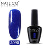 NAILCO 15ml Summer Obvious Fresh Fluorescence Color Series Gel Nail Polish Design Nail Art Glitter Manicure Set UV/LED Nails Gel