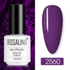 Load image into Gallery viewer, ROSALIND Nail Polish Ice purple Serise Nail Art All for Manicure Need UV LED Base Top coat Primer Gel Varnish hybrid Gel polish