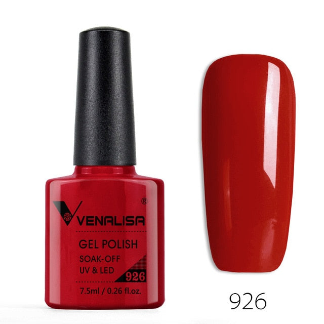 Venalisa Fashion Bling 7.5 ML Soak Off UV Gel Nail Gel Polish Cosmetics Nail Art Manicure Nails Gel Polish Shellak Nail Varnish