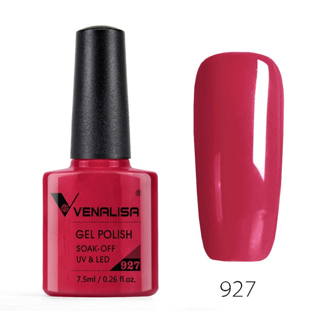 Venalisa Fashion Bling 7.5 ML Soak Off UV Gel Nail Gel Polish Cosmetics Nail Art Manicure Nails Gel Polish Shellak Nail Varnish