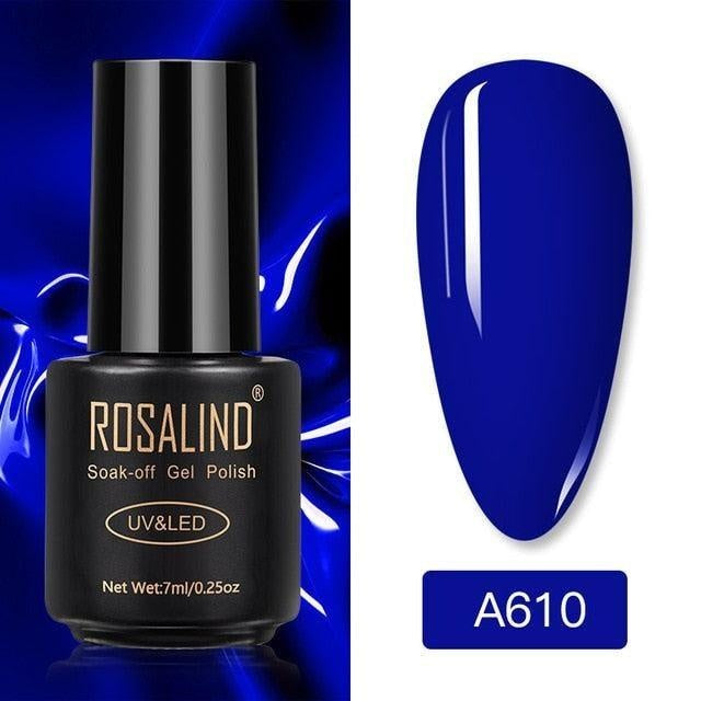 ROSALIND Gel Polish Varnish Set For Nails Extension Vernis Semi Permanent All for Manicure Base Coat Nail Art UV Gel Nail Polish