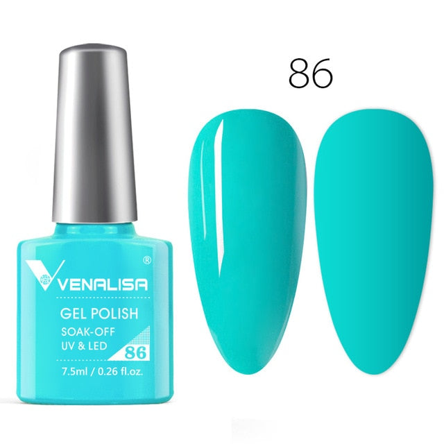 Venalisa Neon Gel Polish varnishes Hybrid Nails For Manicure 7.5ML Semi Permanent Soak off Enamel Gel Polish UV Gel Nail Polish
