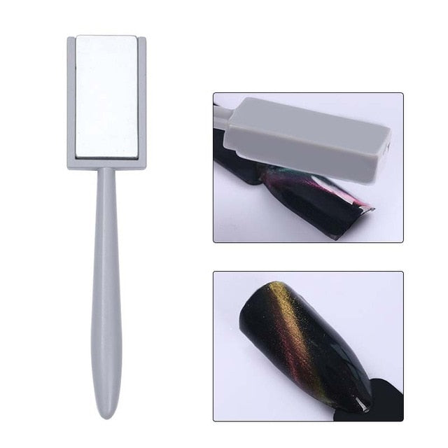 Nail Art Magnet Stick Cat Magnet Stick For UV Gel Varnish Polish 9D Cat Line Strip Effect Strong Magnetic Pen Nail Art Tools