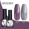 UR SUGAR 7.5ml Gel Nail Polish Set Holographics Winter Purple Glitter For Manicures Set Semi-permanant UV Lamp Nail Varnishes