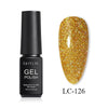 Load image into Gallery viewer, LILYCUTE 5ml Glitter Color Gel Nail Polish Glitter Sequin Varnish Semi Permanent Base Top Coat Soak Off UV Led Gel For Nail Art