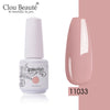 Load image into Gallery viewer, Clou Beaute 8ML Gel Polish Varnish Pure Pink Series 115-Colors New UV Gel Nail Polish Nails Art Manicure Nails Semi Permanent