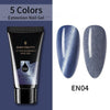 BORN PRETTY Extension Gel Nail Polish Clear Glitter Extension Soak Off UV Gel Nail Art Acrylic Builder UV Gel Design Manicuring