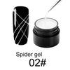 Load image into Gallery viewer, 8ml Nail Spider UV Gel Polish Painting Nail Art UV Gel Varnish Lacquer Color Changing Strong Wire LineSoak Off Nail Art TSLM2