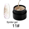 Load image into Gallery viewer, 8ml Nail Spider UV Gel Polish Painting Nail Art UV Gel Varnish Lacquer Color Changing Strong Wire LineSoak Off Nail Art TSLM2