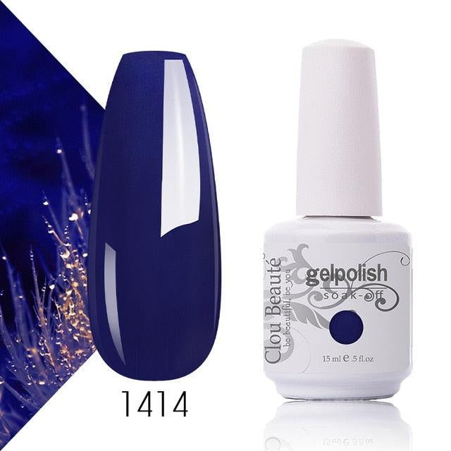 Clou Beaute High Quality Nail Gel Polish For Manicure Nail Set Kit UV LED Base Top Coat Reinforce Nail Art Gel Varnishes Lacquer
