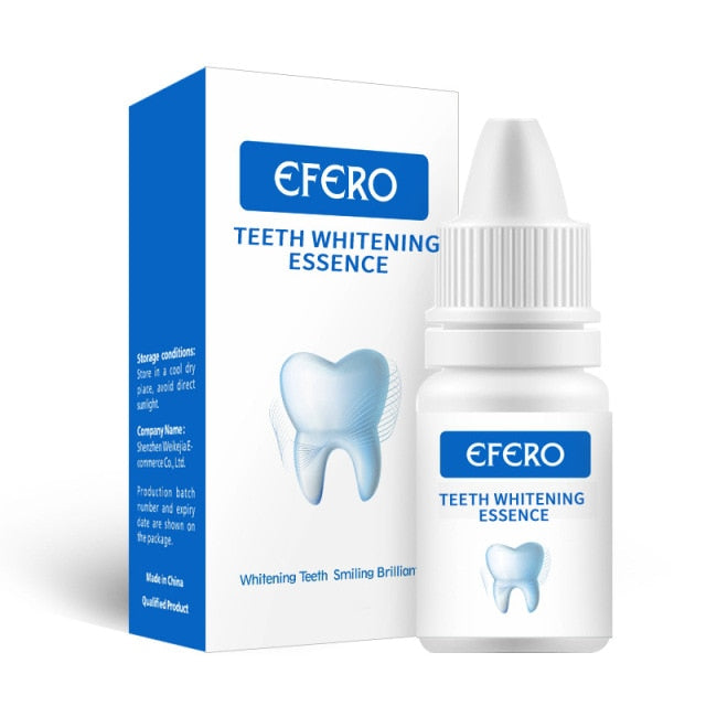 EFERO Teeth Whitening Essence Powder Clean Oral Hygiene Whiten Teeth Remove Plaque Stains Fresh Breath Oral Hygiene Dental Tools