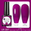 UR SUGAR 7.5ml Purple Color Gel Nail Polish Matte Top Coat Semi Permanent Soak Off Nail Art UV Gel Varnish All For Manicure