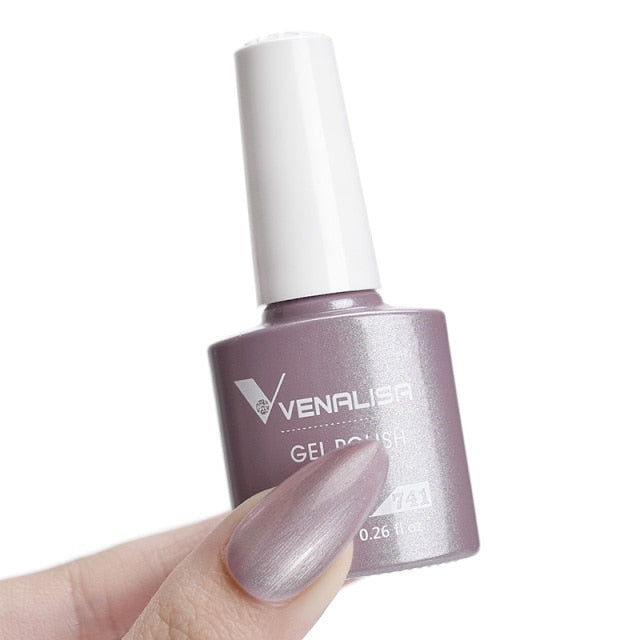 Venalisa New Arrival Super Laser Gel Nail Polish Glitter Effect Sparkling Semi Permanent VIP3 Colors Beauty UV Nail Gel Lacquer