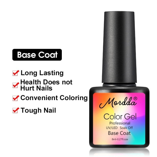 MORDDA Nail Gel Polish For Manicure Tool 8ML UV Gel Varnish For Nail Art Painting Gel Nail Enamel For Nail Design Need Nail Lamp