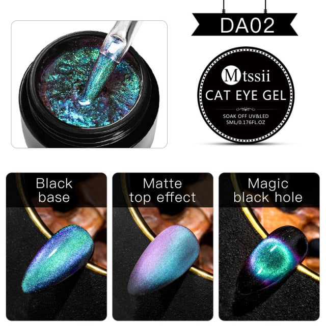 Cat Eye Magnetic Nail Gel Polish Magnet Varnishes Nails For Manicure Soak Off UV Gel Nail Polish Nail Art  Manicure Decoration