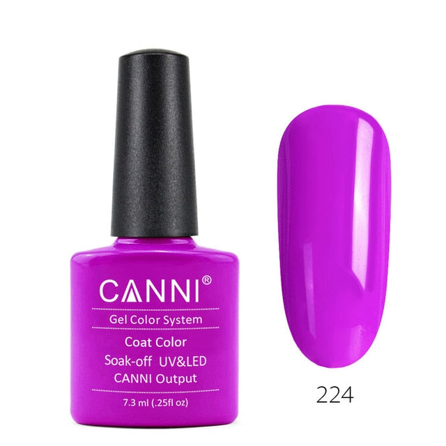 CANNI UV Gel Polish 240 Colors Hot Manicure Nail Art Salon VENALISA Varnish Design Soak off Enamel LED Nail Polish Gel Lacquer