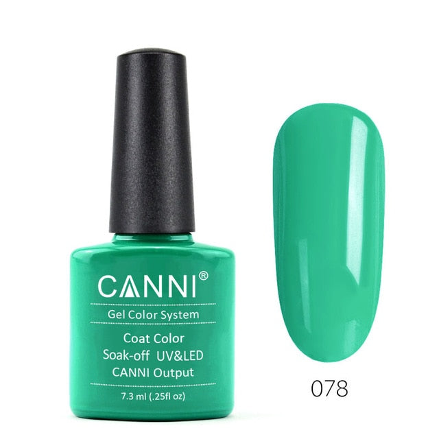 CANNI Gel Polish  High Quality Manicure Nail Art Design SoakOff Long Lasting LED Enamel UV Gel Nail Polish
